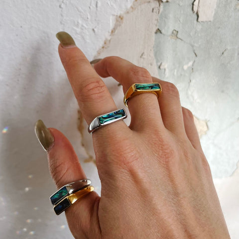 ABALONIA POOL | Edelstahl Ring