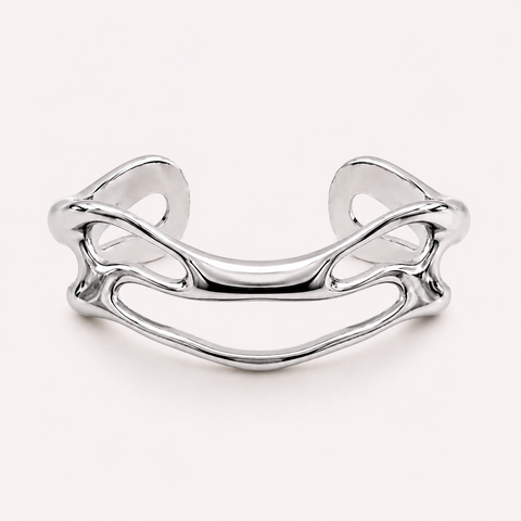FLOW | Edelstahl Armreif