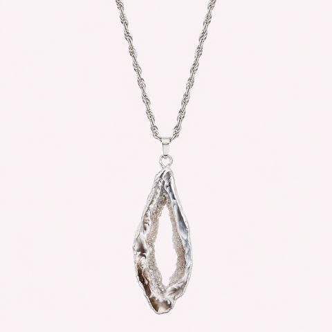 Vulva Portal Achatstein Kette