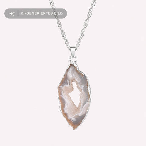 Vulva Portal Achatstein Kette