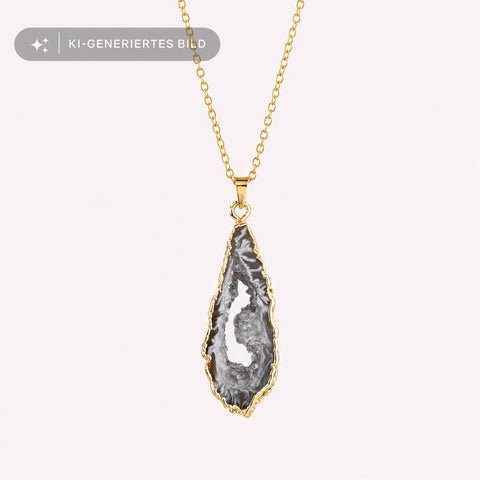 Vulva Portal Achatstein Kette