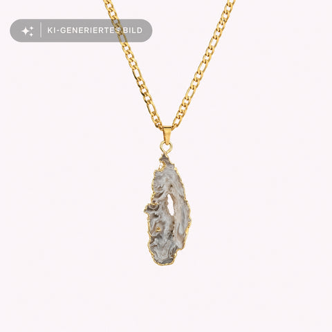 Vulva Portal Achatstein Kette
