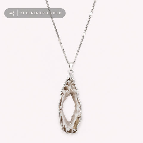 Vulva Portal Achatstein Kette