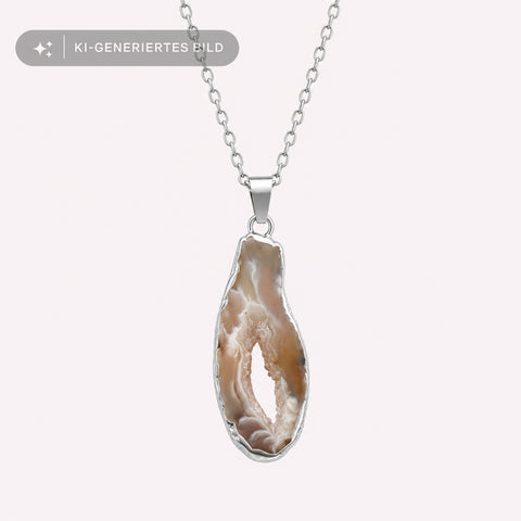 Vulva Portal Achatstein Kette