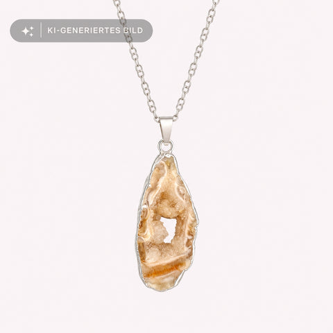 Vulva Portal Achatstein Kette